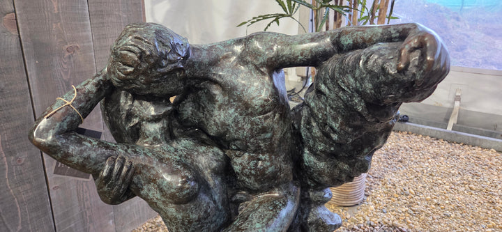 Bronze sculpture depicting the 'Eternal Spring' after Auguste Rodin