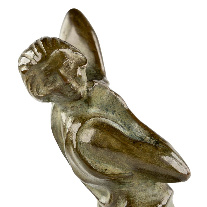 Art Deco bronzen sculptuur van een vrouw attr. naar Max le Verrier