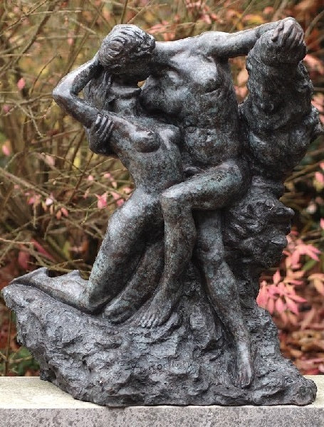 Bronze sculpture depicting the 'Eternal Spring' after Auguste Rodin