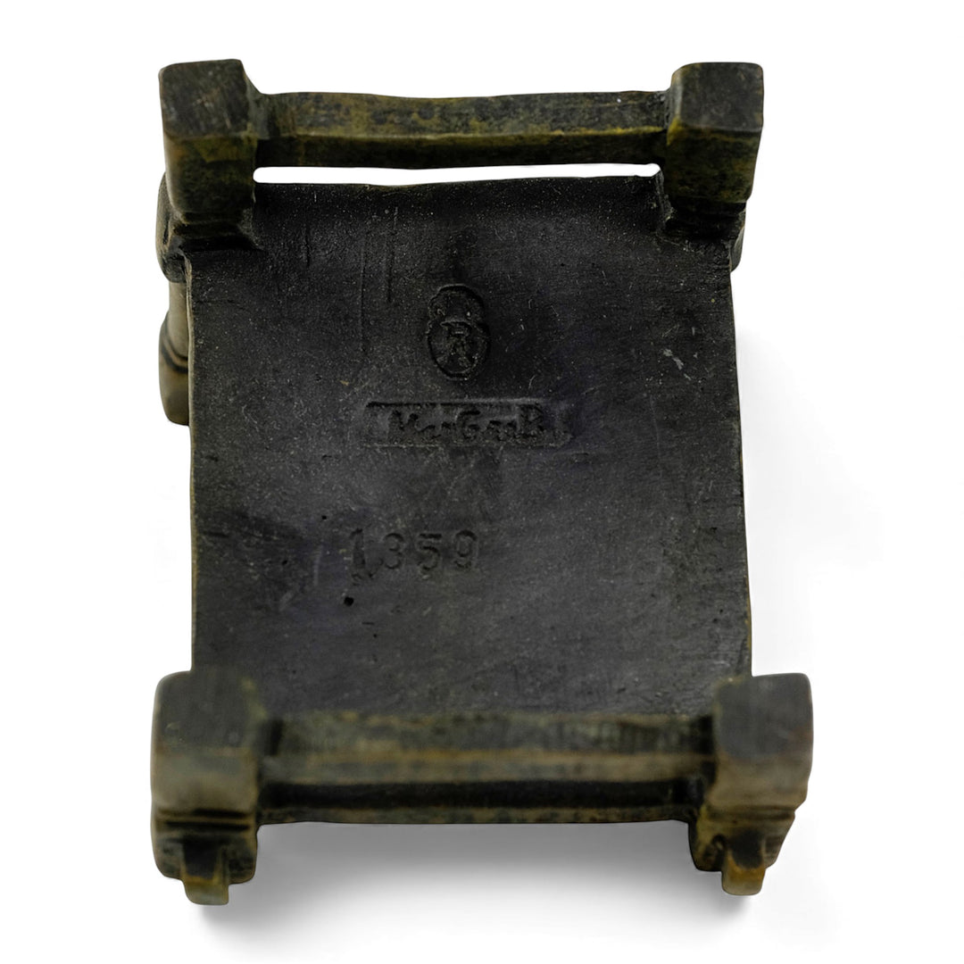 Vienna bronze sculpture of an oriental poet