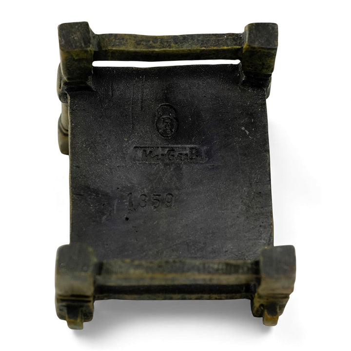 Vienna bronze sculpture of an oriental poet