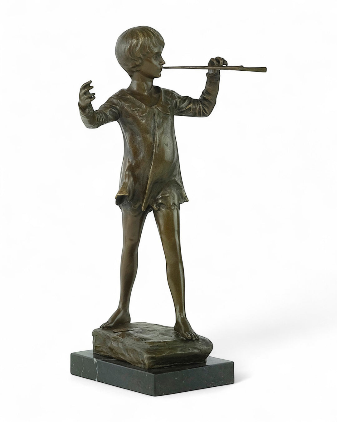 Bronzen beeld van Peter Pan naar Sir George Frampton