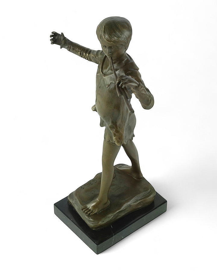 Bronzen beeld van Peter Pan naar Sir George Frampton
