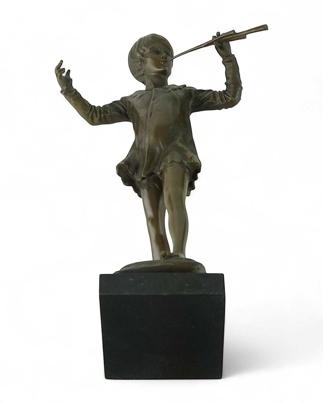 Bronzen beeld van Peter Pan naar Sir George Frampton