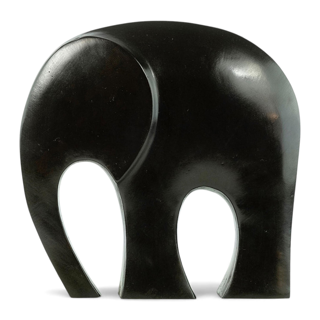 Moderne bronzen olifant naar Ferdinand Parpan