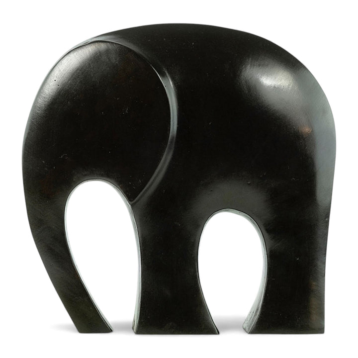 Moderne bronzen olifant naar Ferdinand Parpan