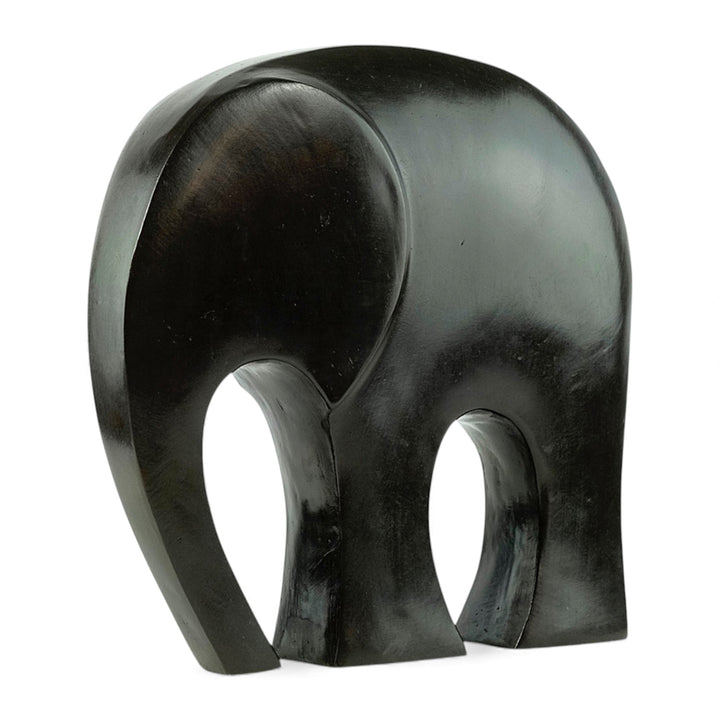 Moderne bronzen olifant naar Ferdinand Parpan