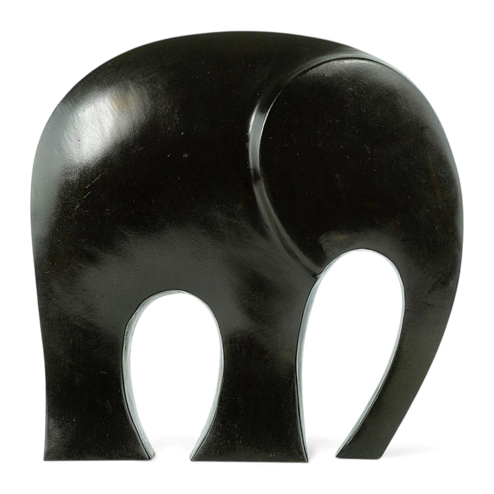 Moderne bronzen olifant naar Ferdinand Parpan