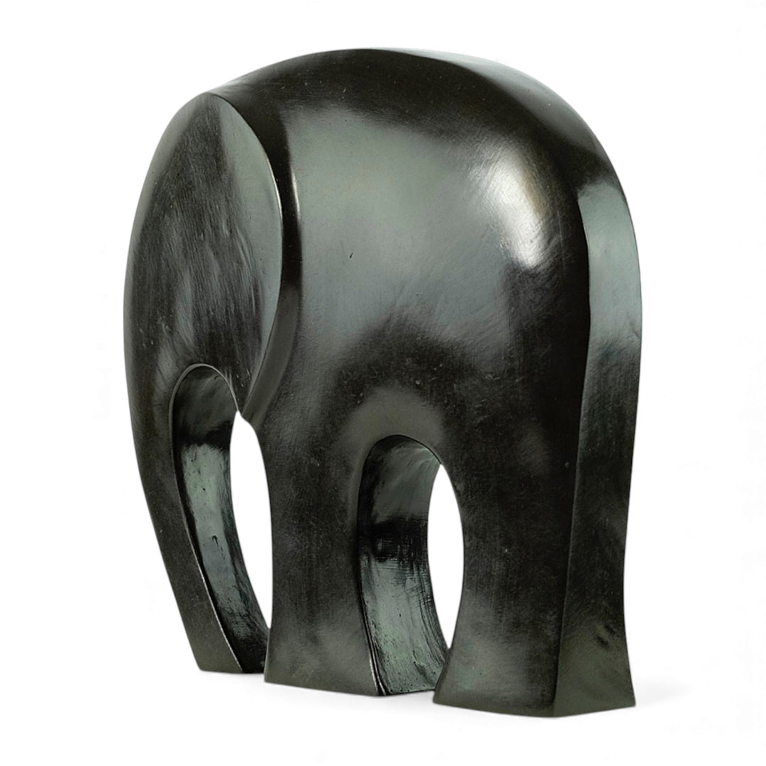 Moderne bronzen olifant naar Ferdinand Parpan