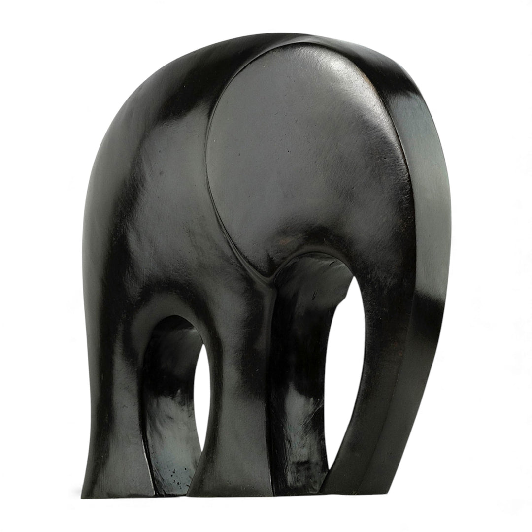 Moderne bronzen olifant naar Ferdinand Parpan