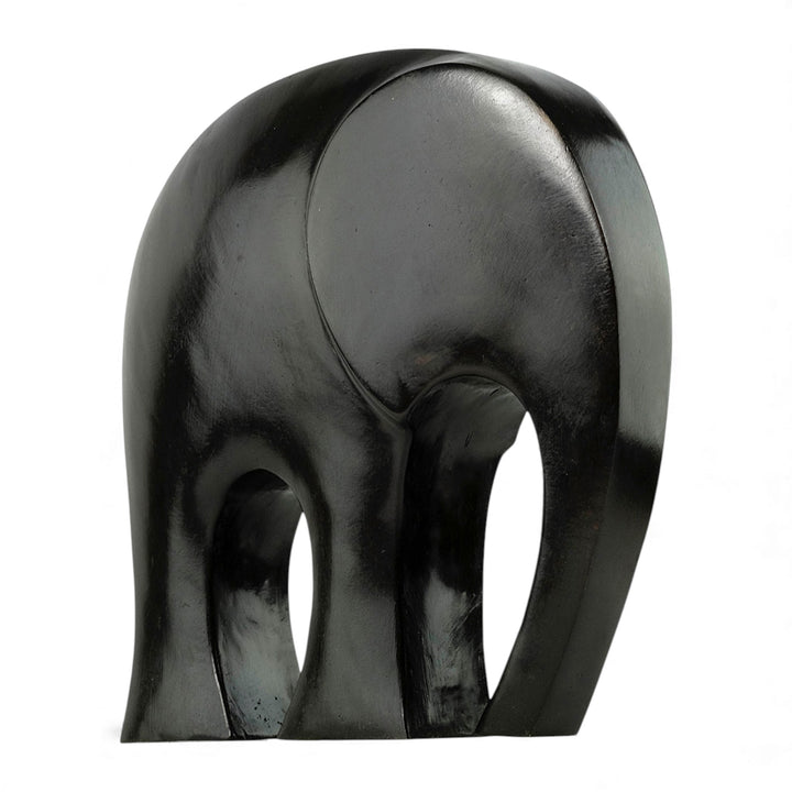 Moderne bronzen olifant naar Ferdinand Parpan