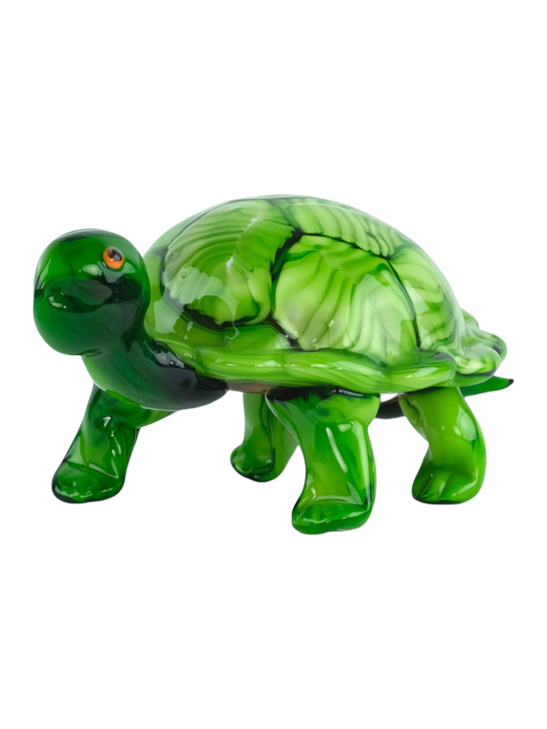 Glazen beeld van een schildpad
