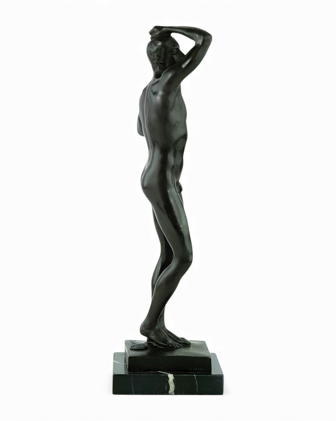 Bronzen beeld 'The Age of Bronze' naar Rodin