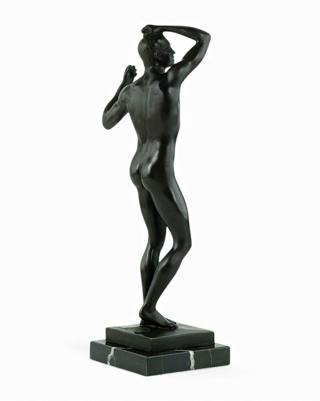 Bronzen beeld 'The Age of Bronze' naar Rodin