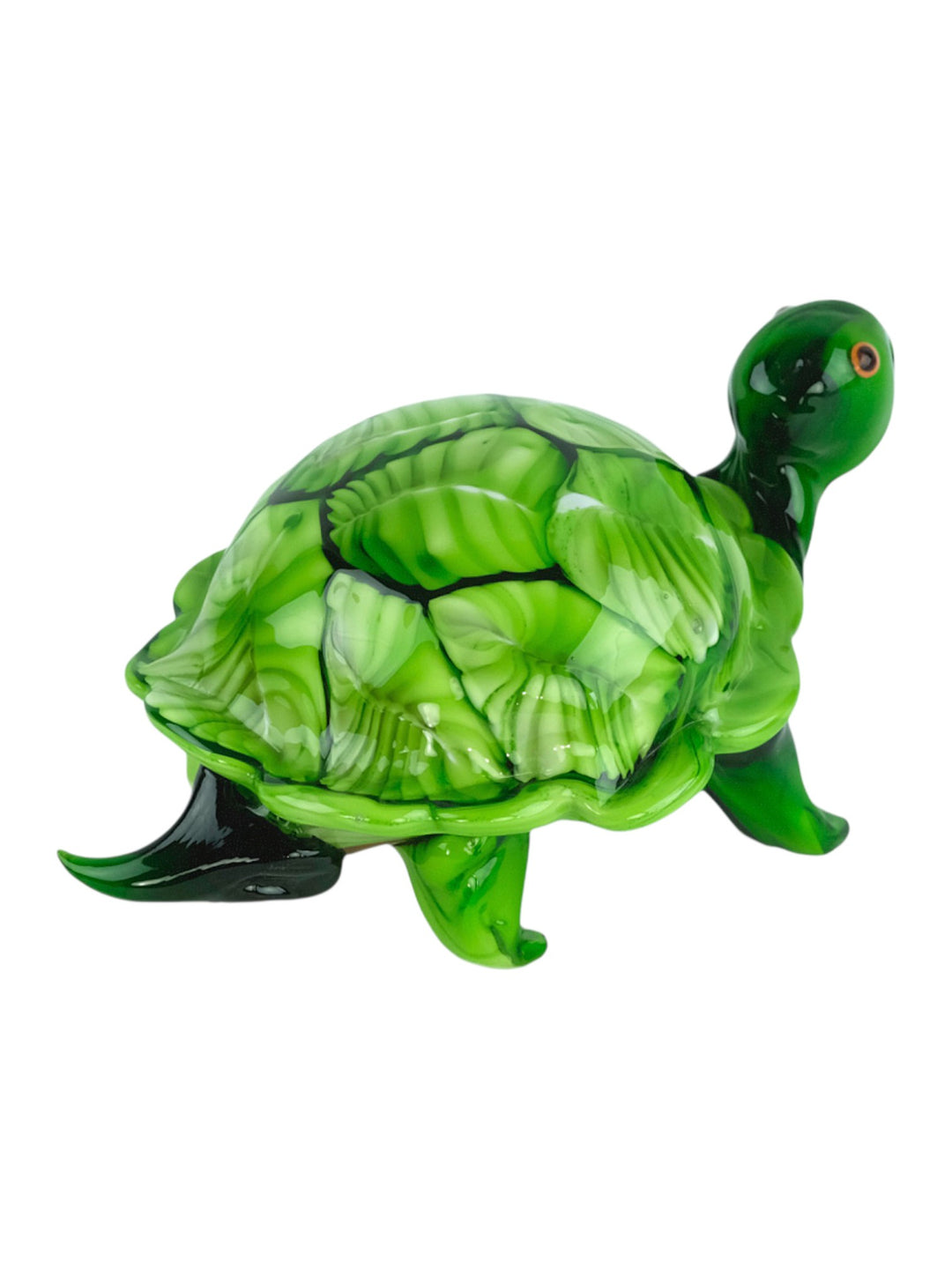 Glazen beeld van een schildpad