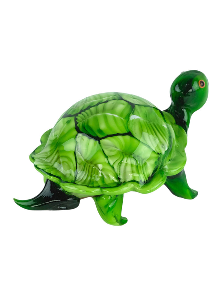 Glazen beeld van een schildpad
