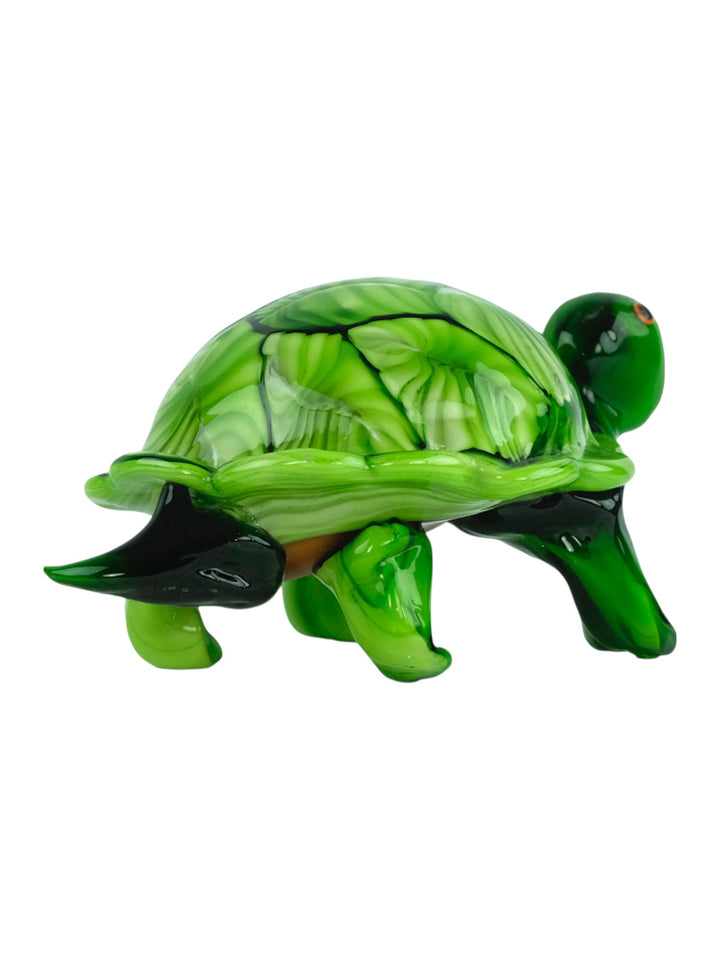 Glazen beeld van een schildpad
