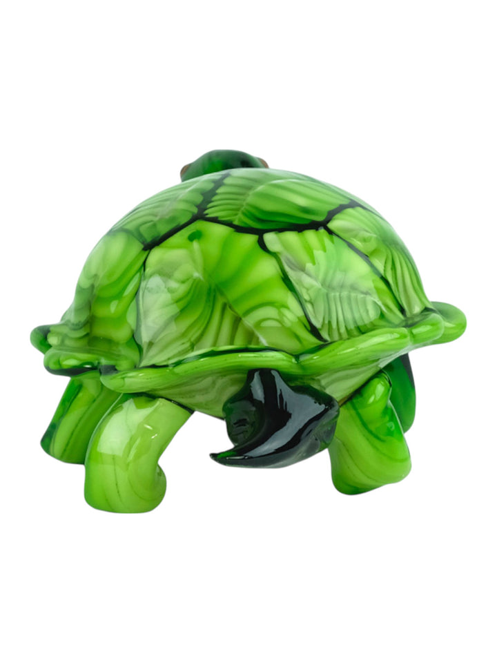 Glazen beeld van een schildpad