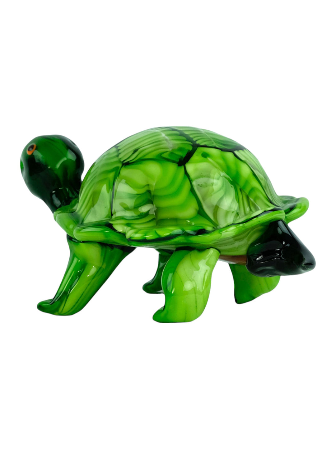 Glazen beeld van een schildpad