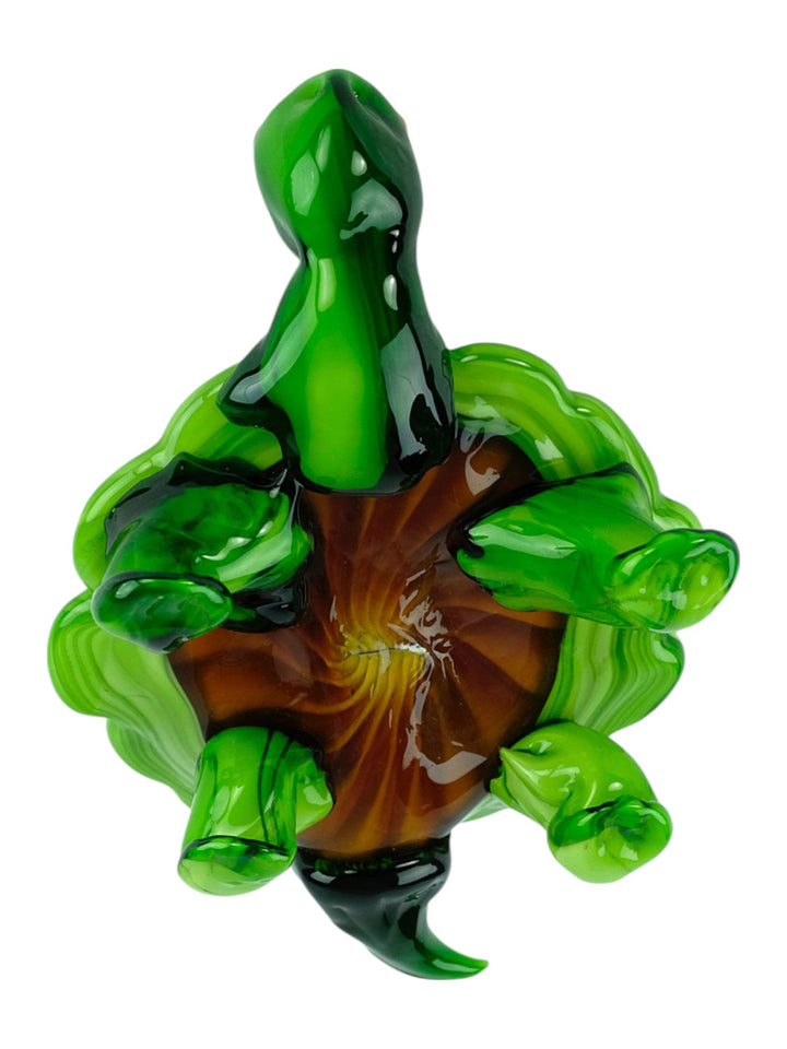 Glazen beeld van een schildpad