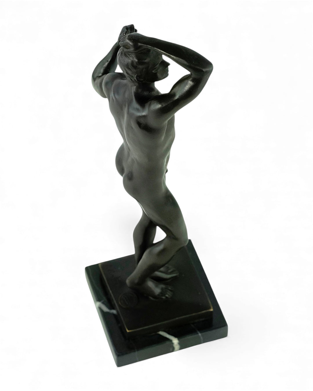 Bronzen beeld 'The Age of Bronze' naar Rodin