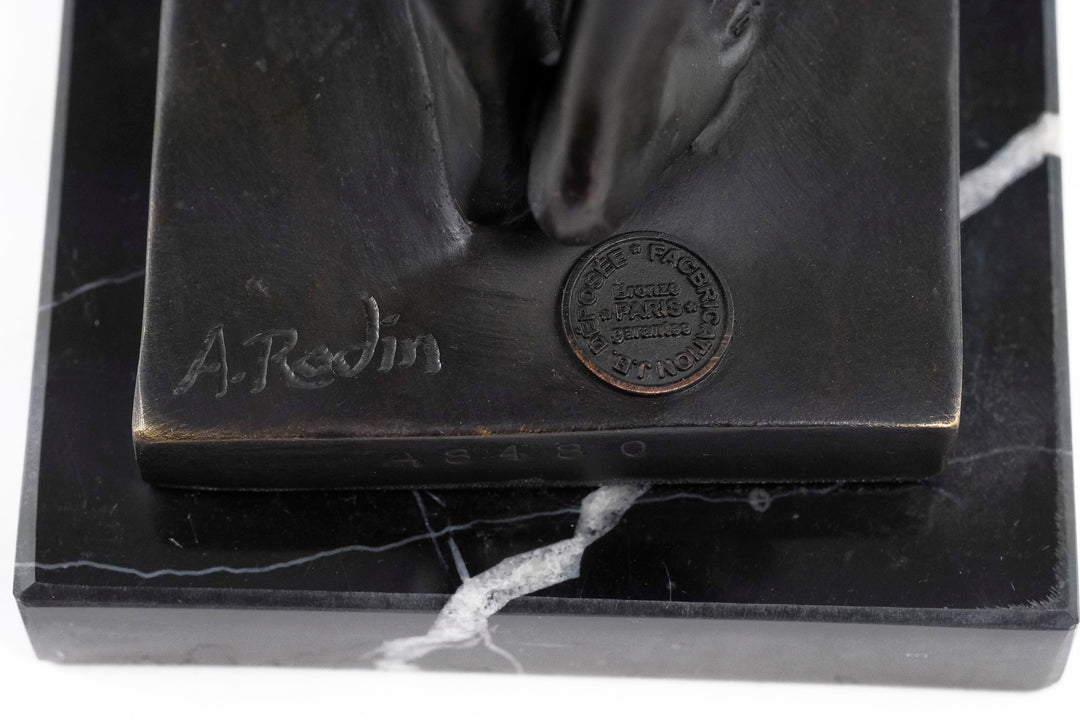 Bronzen beeld 'The Age of Bronze' naar Rodin