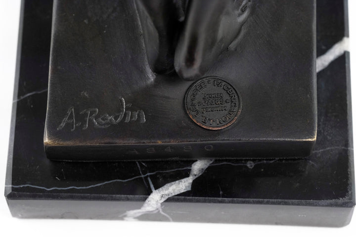 Bronzen beeld 'The Age of Bronze' naar Rodin