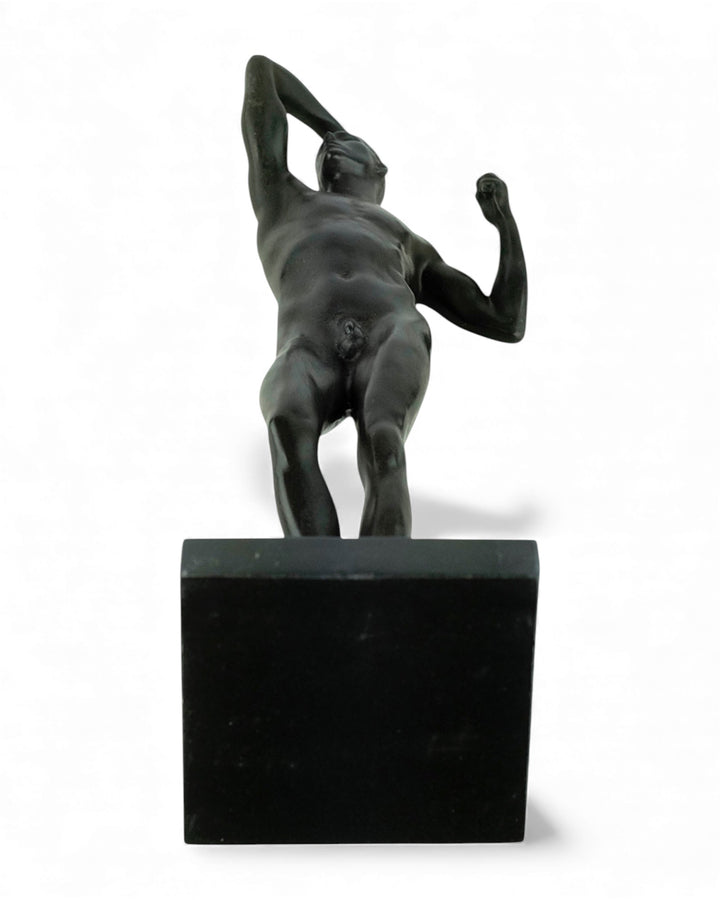 Bronzen beeld 'The Age of Bronze' naar Rodin