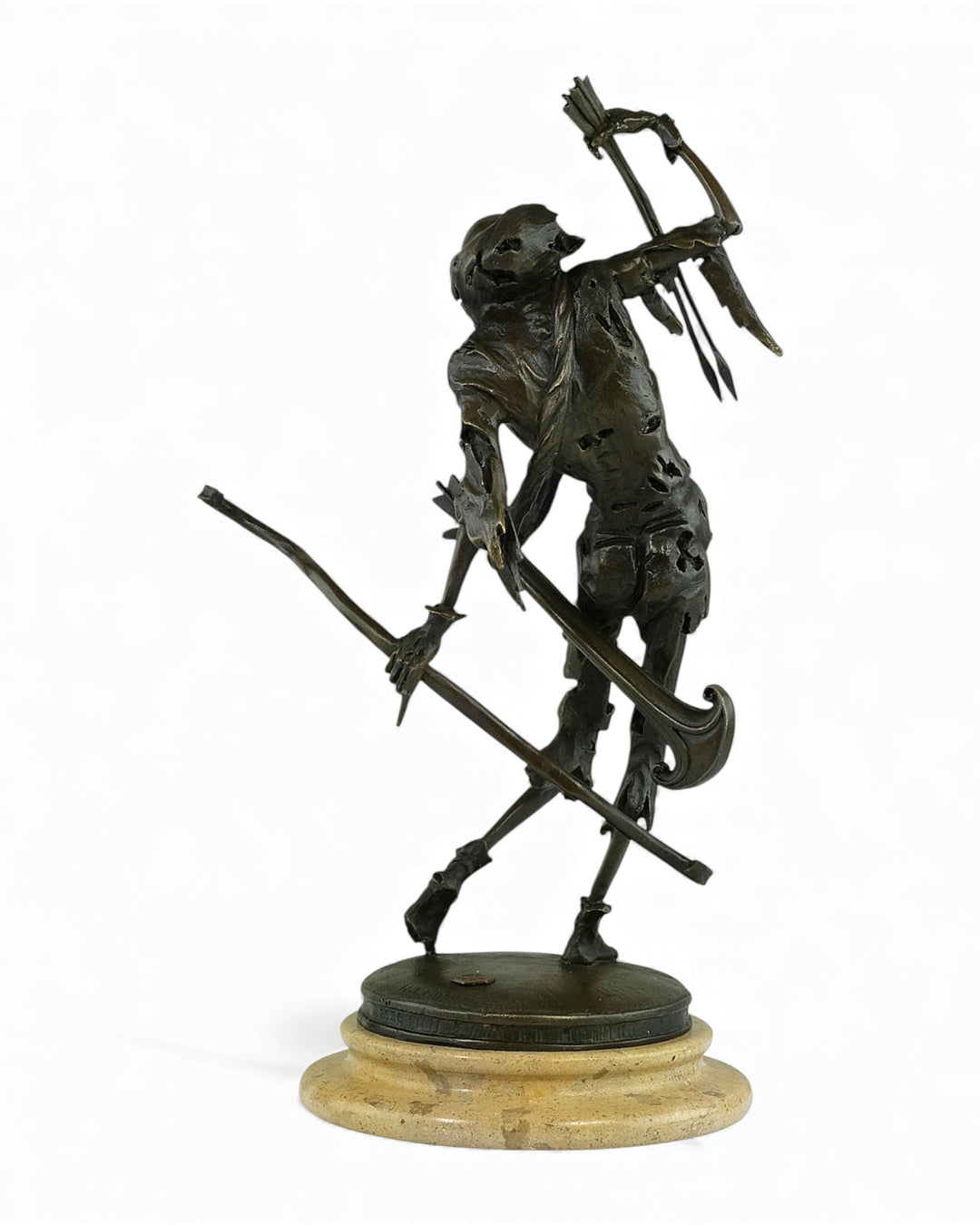 Escultura de bronce de Tödlein inspirada en Hans Leinberger (c. 1480-1531)