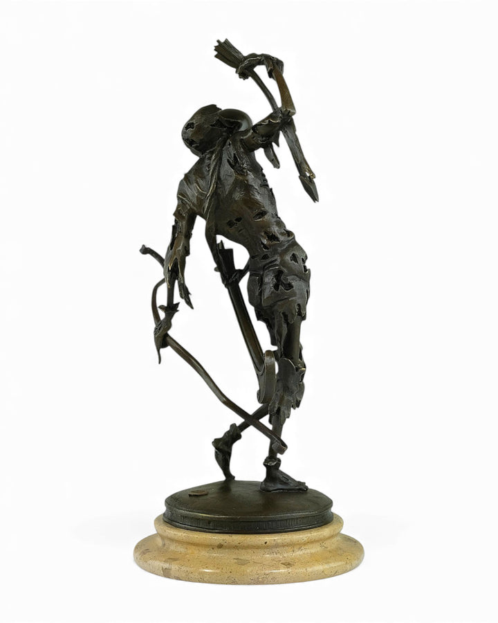 Escultura de bronce de Tödlein inspirada en Hans Leinberger (c. 1480-1531)