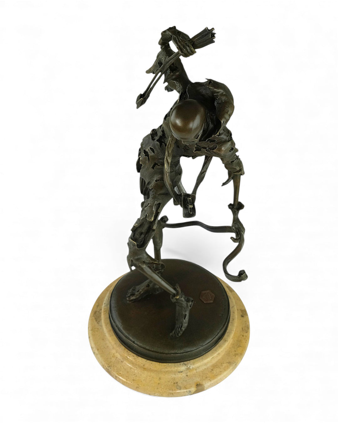 Escultura de bronce de Tödlein inspirada en Hans Leinberger (c. 1480-1531)