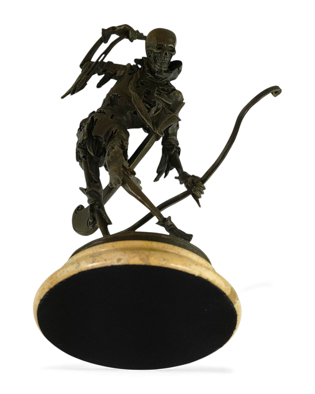 Escultura de bronce de Tödlein inspirada en Hans Leinberger (c. 1480-1531)