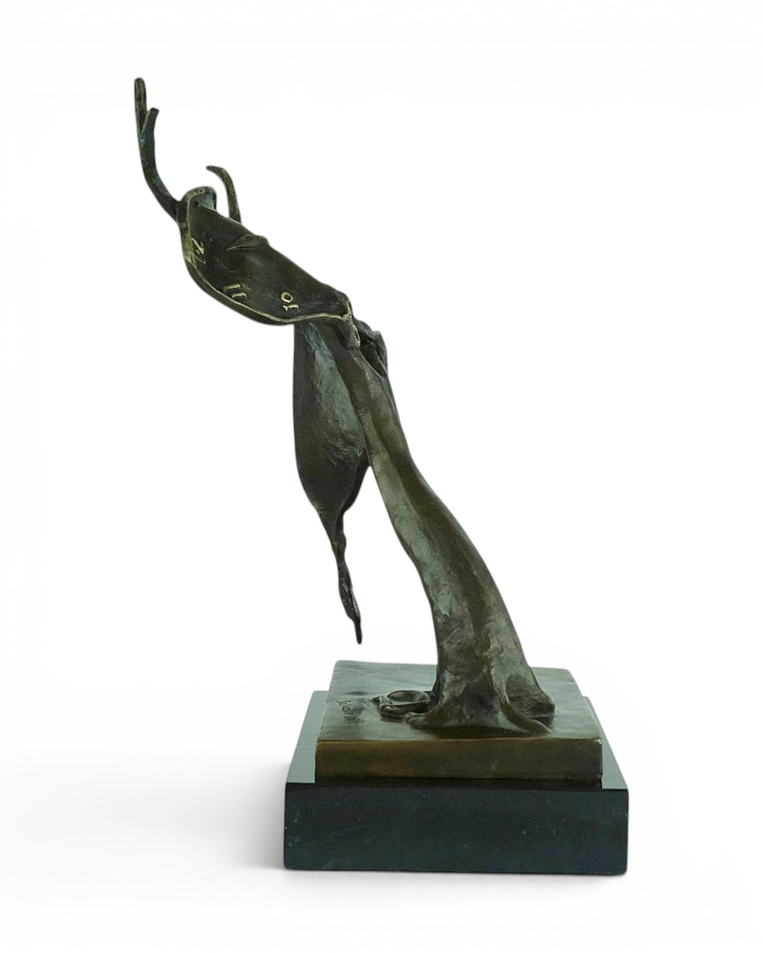 Bronze Sculpture of The Melting Clock after Salvador Dali