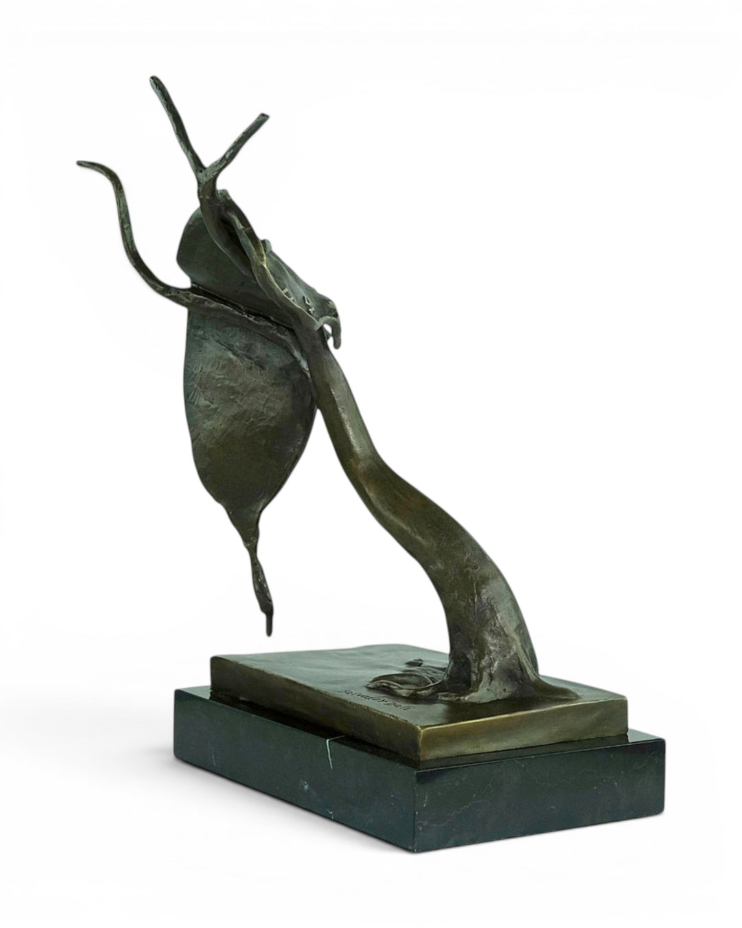 Bronze Sculpture of The Melting Clock after Salvador Dali
