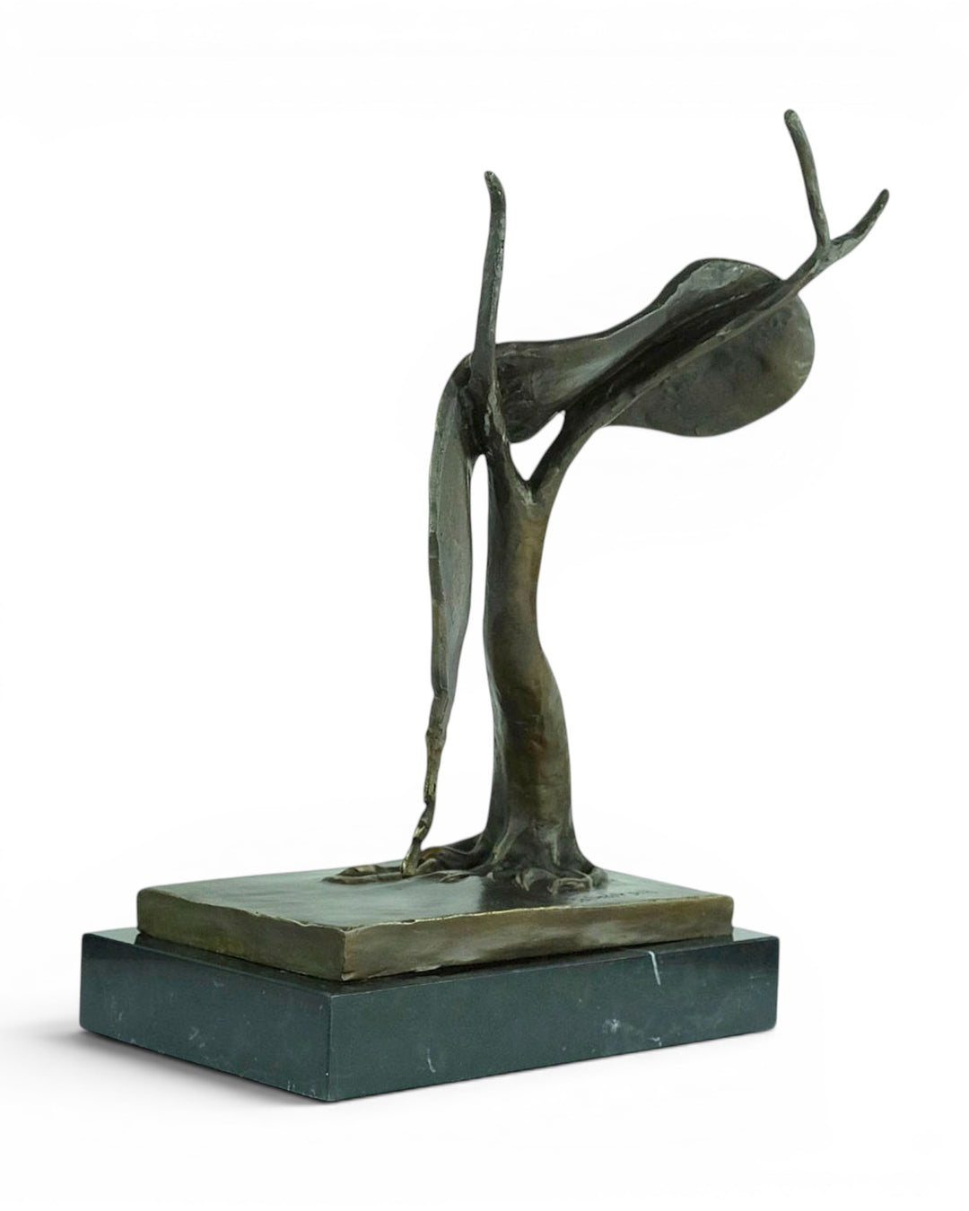 Bronze Sculpture of The Melting Clock after Salvador Dali
