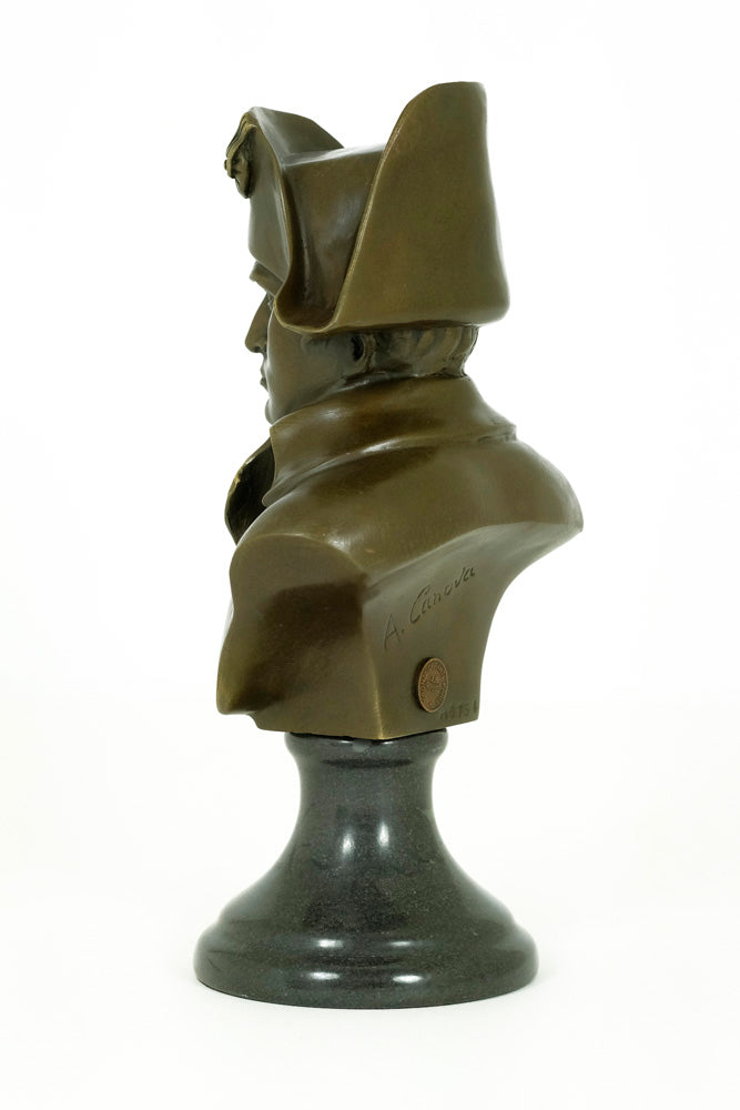 Buste en bronze de Napoléon Bonaparte