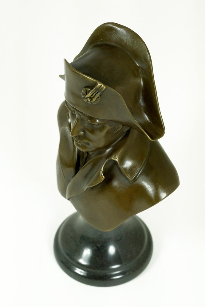 Buste en bronze de Napoléon Bonaparte
