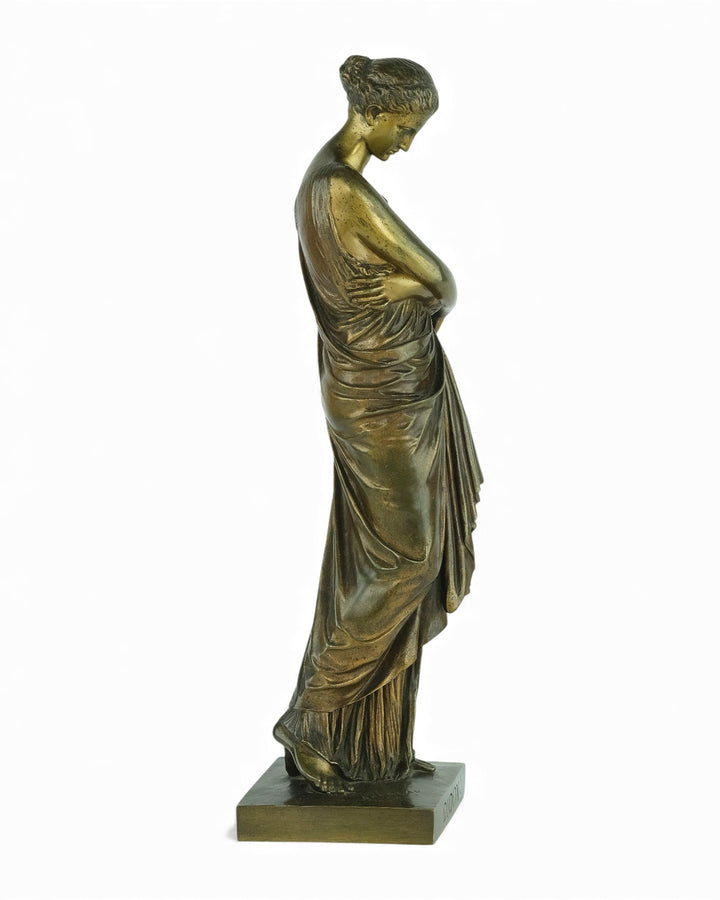 Escultura antigua de bronce «Didon» de Auguste Marie Barreau