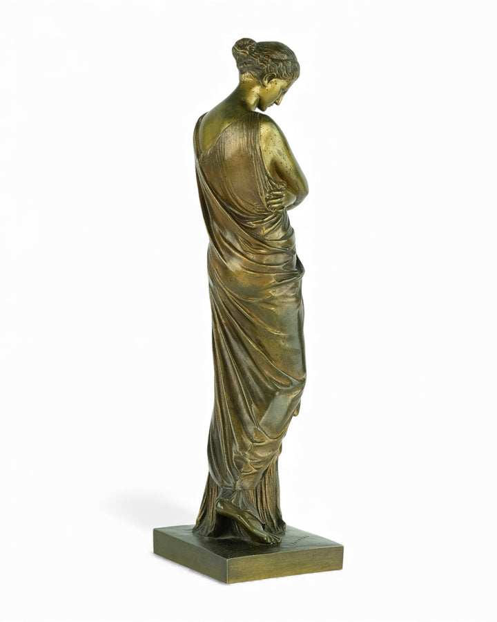 Escultura antigua de bronce «Didon» de Auguste Marie Barreau