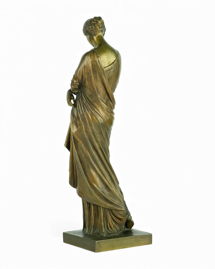 Escultura antigua de bronce «Didon» de Auguste Marie Barreau