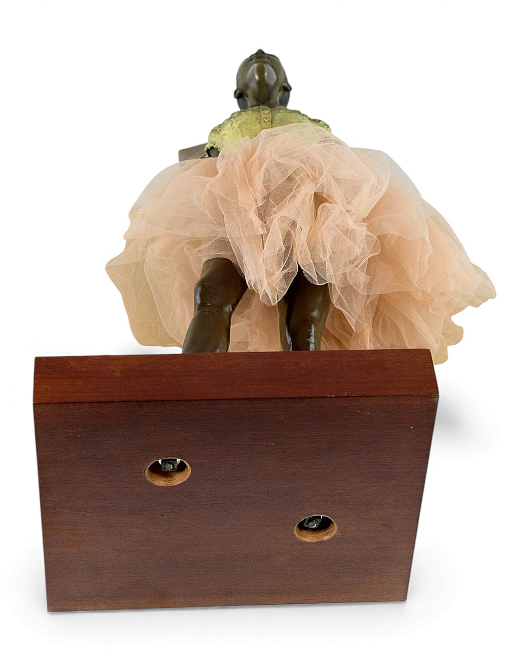 Groot bronzen beeld van De kleine danseres op veertienjarige leeftijd naar Edgar Degas