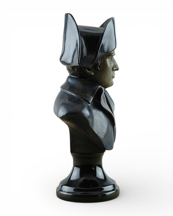 Bronze bust of Napoleon Bonaparte (hand-painted)