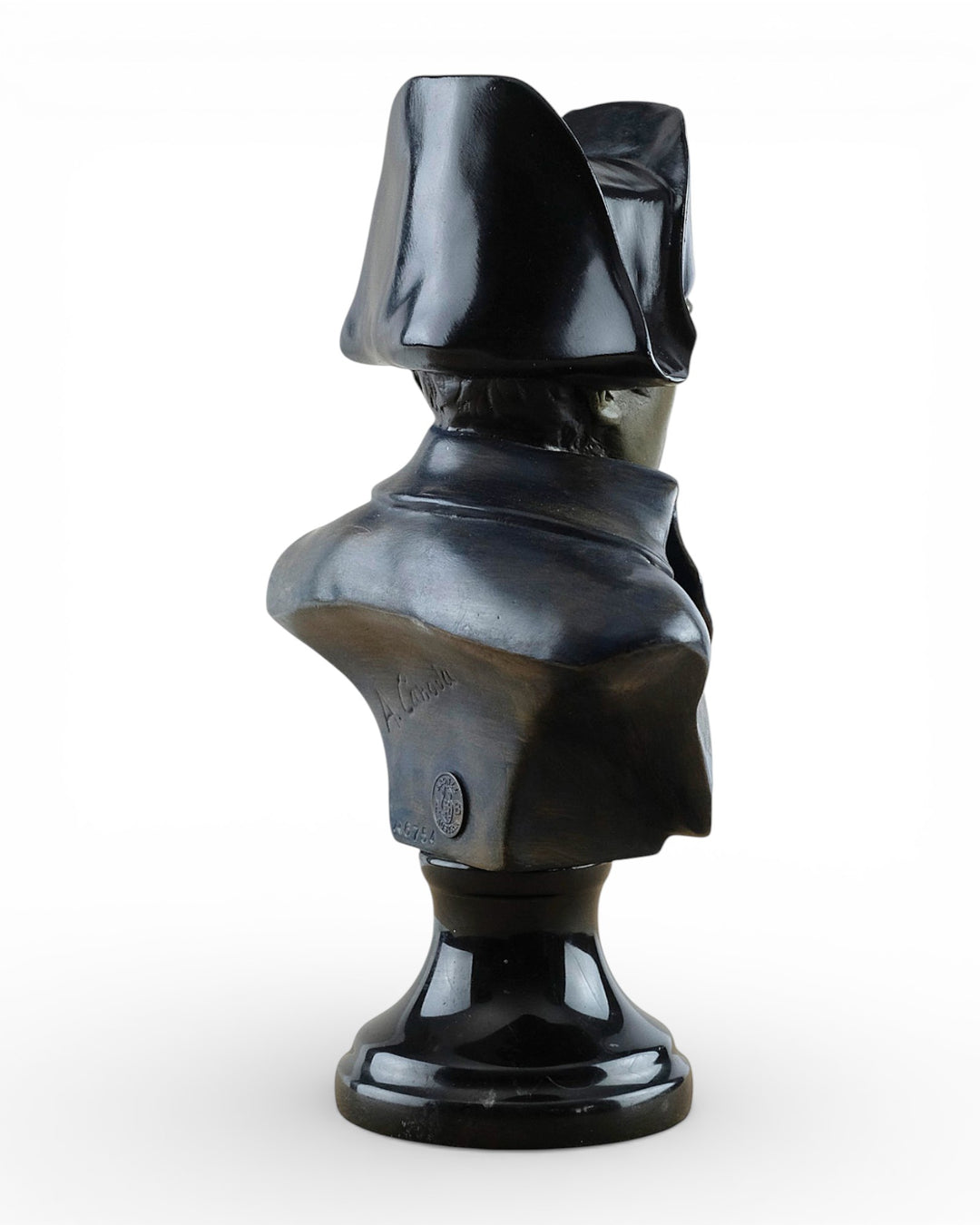 Bronze bust of Napoleon Bonaparte (hand-painted)