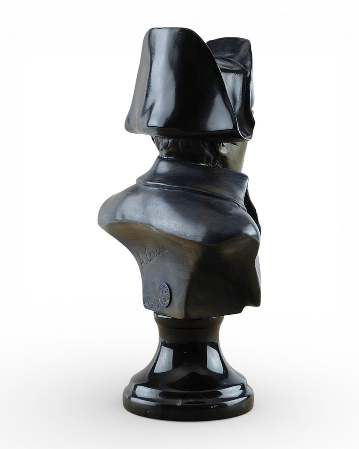 Bronze bust of Napoleon Bonaparte (hand-painted)