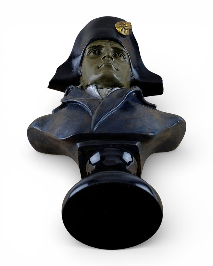 Bronze bust of Napoleon Bonaparte (hand-painted)