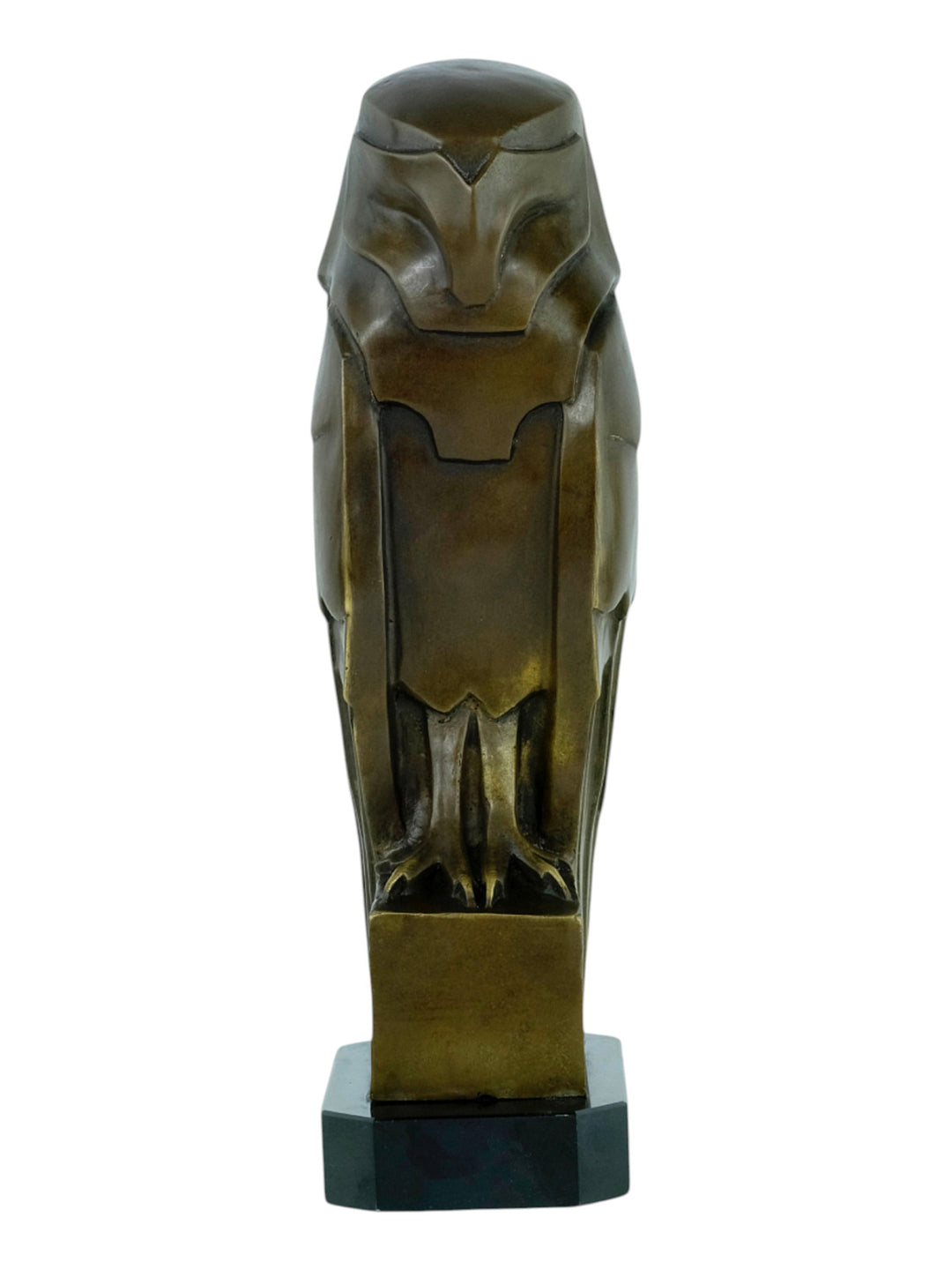 Bronzen beeld van uil in Art Deco stijl - naar Johan Coenraad Altorf