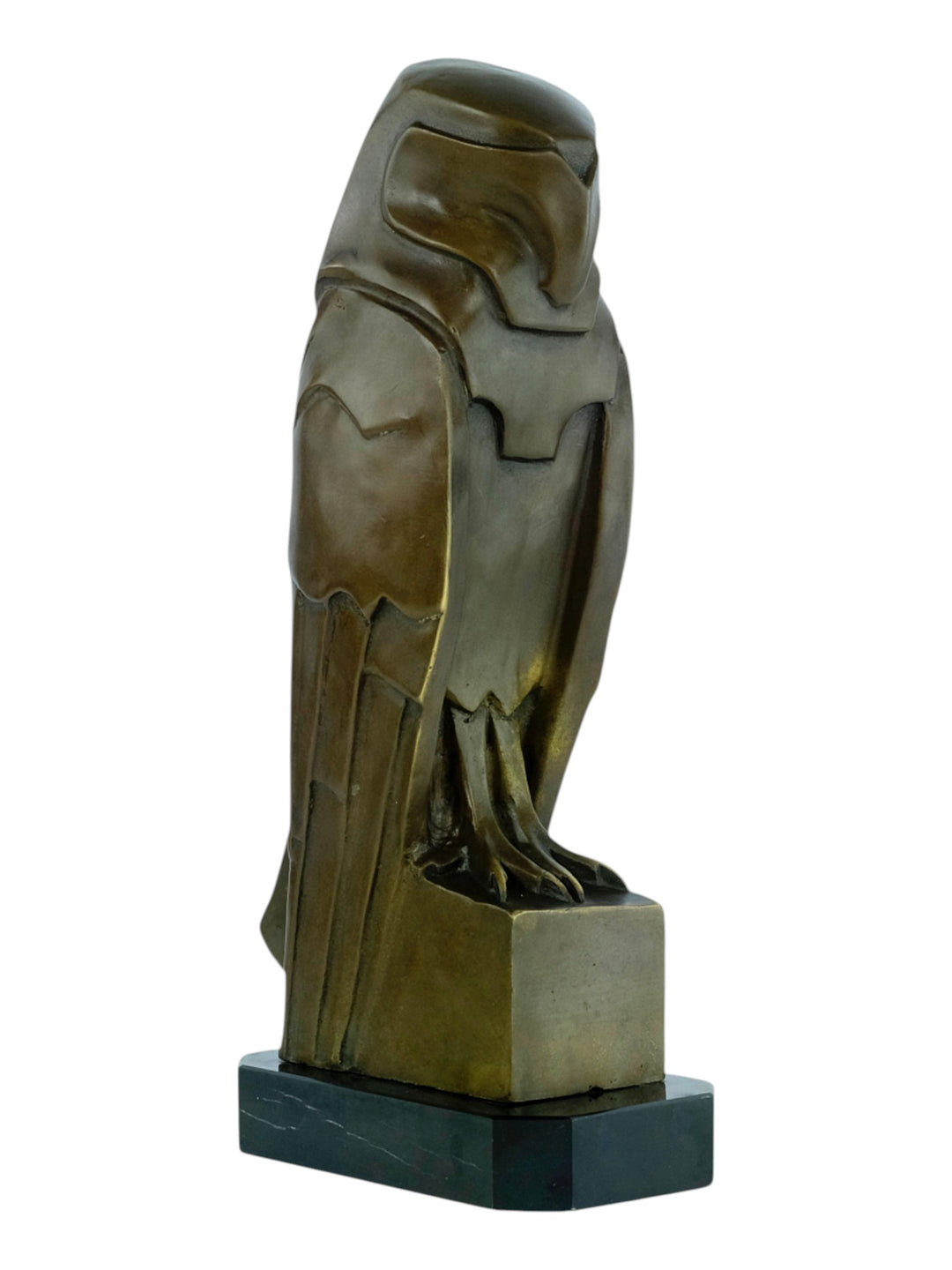 Bronzen beeld van uil in Art Deco stijl - naar Johan Coenraad Altorf