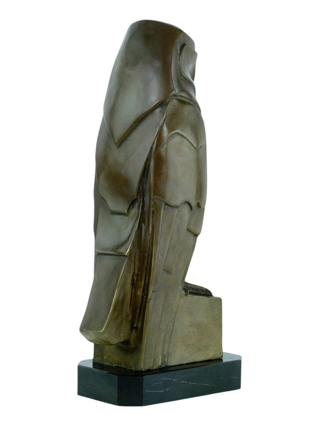 Bronzen beeld van uil in Art Deco stijl - naar Johan Coenraad Altorf