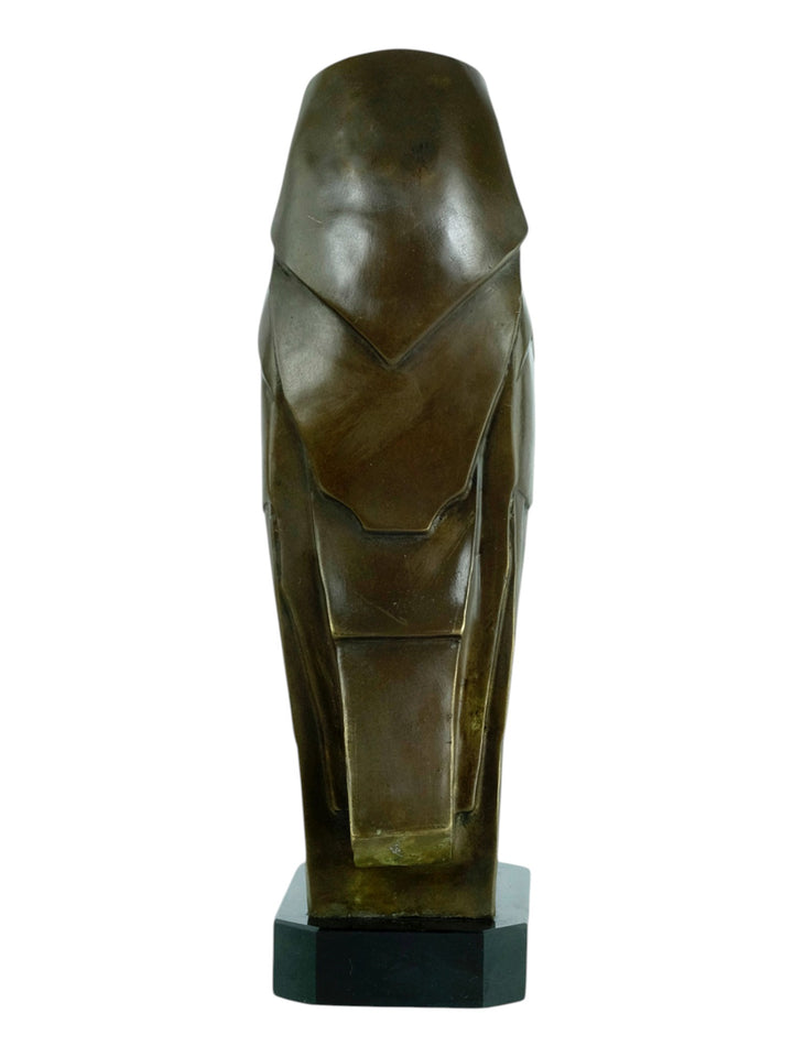 Bronzen beeld van uil in Art Deco stijl - naar Johan Coenraad Altorf
