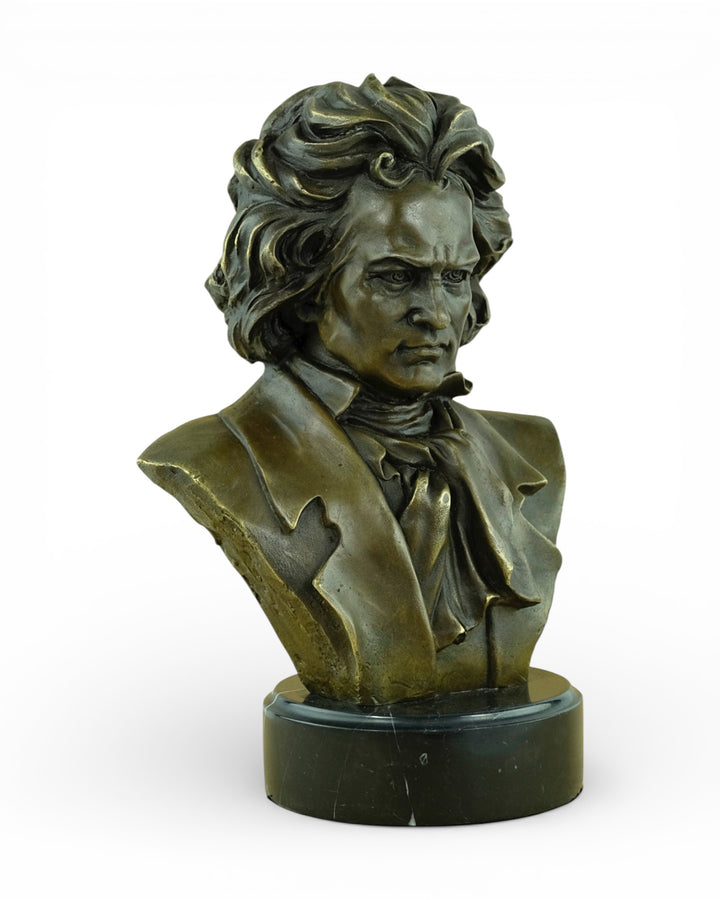 Busto de bronce de Ludwig von Beethoven